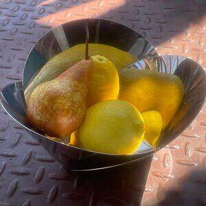 Alessi "Harmonic" Stainless Steel Basket (ABI03) Designed by Abi Alice, 2008